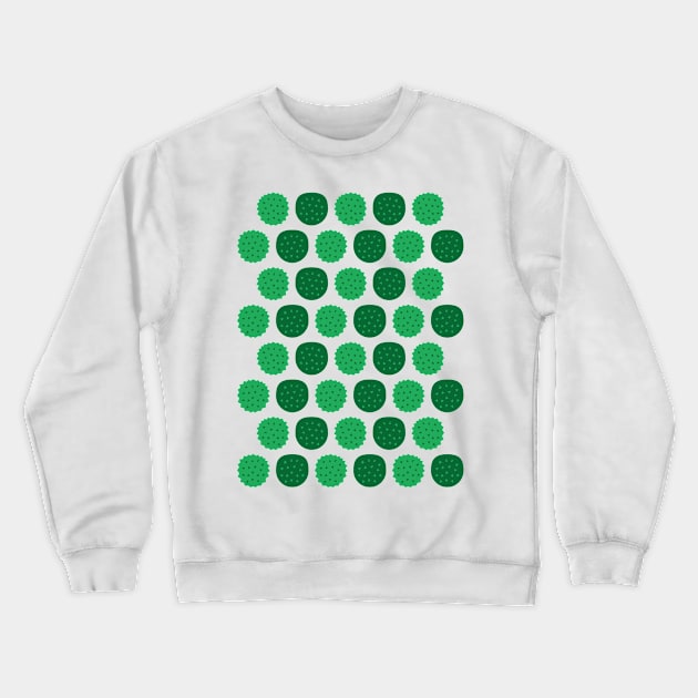 Dotty Durians Crewneck Sweatshirt by littleoddforest